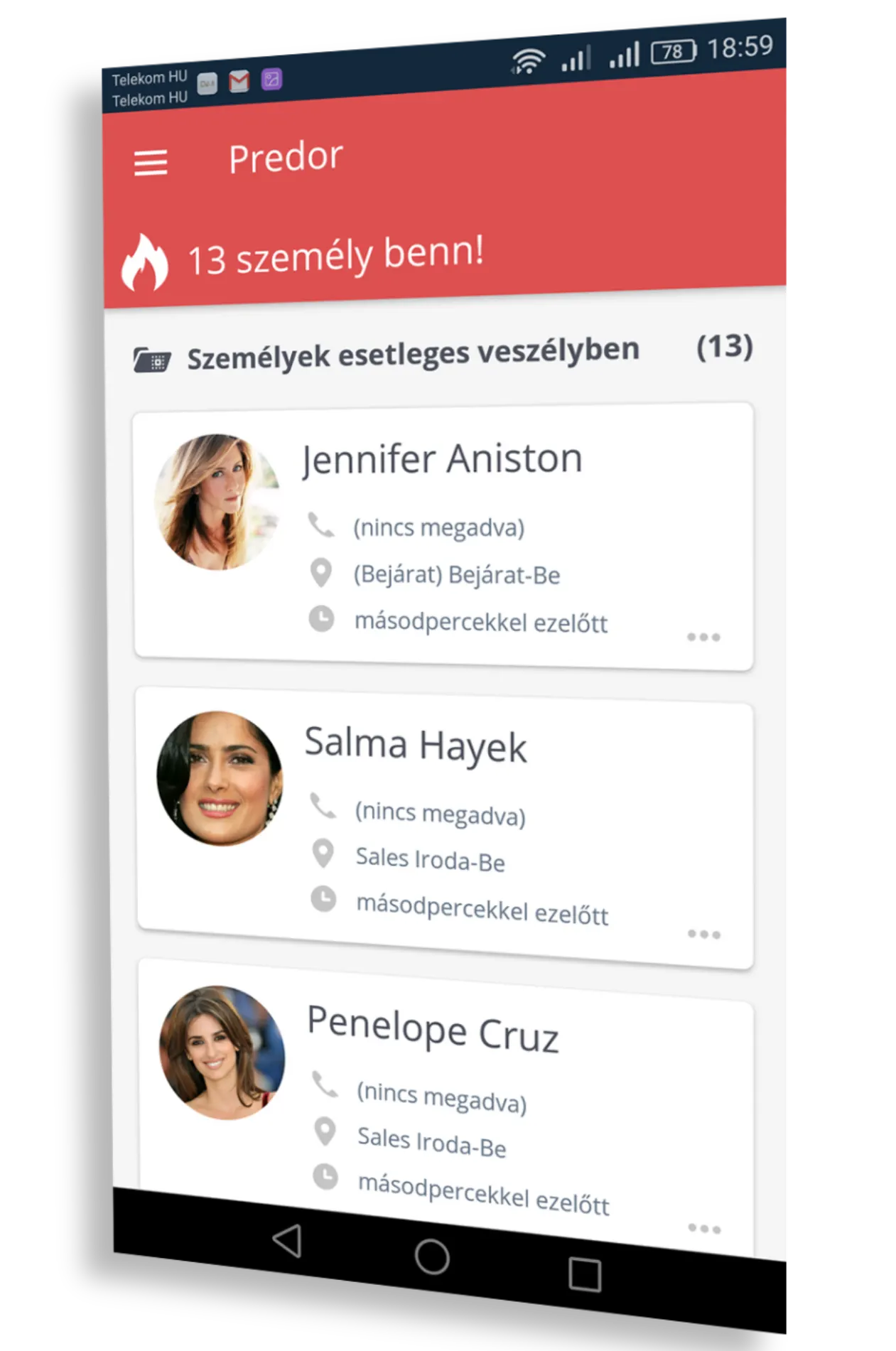 Representation image for Evakuáció mobilalkalmazással
